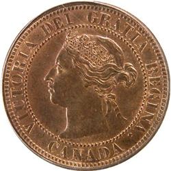 Canada Large Cent 1886 ICCS MS-64 RB