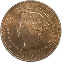 Canada Large Cent 1893 ICCS MS-64 Red