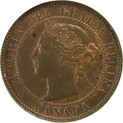 Canada Large Cent 1895 ANACS MS-60 BN