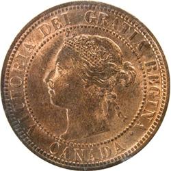 Canada Large Cent 1898H ICCS MS-64 Red
