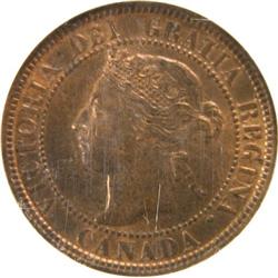 Canada Large Cent 1898H NGC MS-64 RB