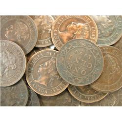Canada Large Cent 1899-1901, 19 pcs VF