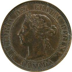 Canada Large Cent 1900 ANACS AU-55