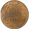 Image 2 : Canada Large Cent 1901 ICCS MS-63 Red