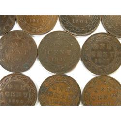 Canada Large Cent 1902-1910 EF or bette
