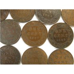 Canada Large Cent 1902-1910 VF-EF & up