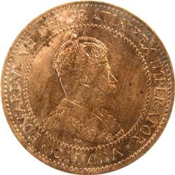 Canada Large Cent 1909 ICCS MS-64 Red