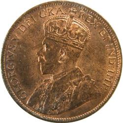 Canada Large Cent 1913 ICCS MS-64 Red