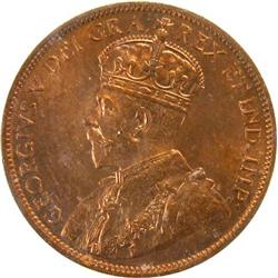 Canada Large Cent 1914 ICCS MS-64 Red