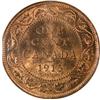 Image 2 : Canada Large Cent 1915 ICCS MS-64 Red