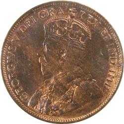 Canada Large Cent 1915 ICCS MS-64 RB