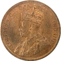Canada Large Cent 1916 ICCS MS-64 Red