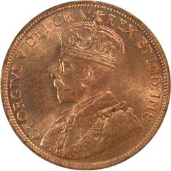 Canada Large Cent 1918 ICCS MS-63 Red