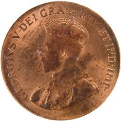 Canada Cent 1920 ICG MS-64 Red