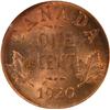 Image 2 : Canada Cent 1920 ICG MS-64 Red