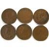 Image 1 : Canada Cent 1922-1931 6 pieces VF or up