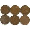 Image 1 : Canada Cent 1922-1931 6 pieces VF or up