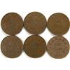 Image 2 : Canada Cent 1922-1931 6 pieces VF or up