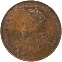 Canada Cent 1924 PCGS MS-61 Brown
