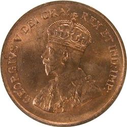 Canada Cent 1932 ICCS MS-64 Red