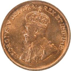 Canada Cent 1936 2 pcs ICCS MS-63 Red