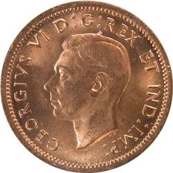Canada Cent 1937 ICCS MS-65 Red