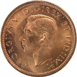 Canada Cent 1937 ICCS MS-65 Red