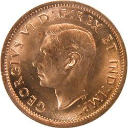 Canada Cent 1938 ICCS MS-65 Red