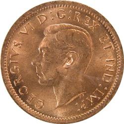 Canada Cent 1938 ICCS MS-65 Red
