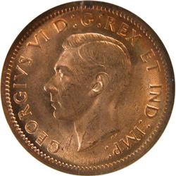 Canada Cent 1938 39 40 45 NGC MS-64 RB