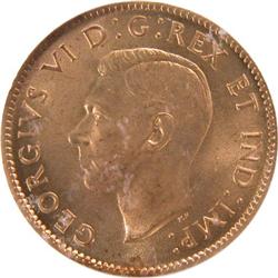 Canada Cent 1939 and 1940 ICG MS-66 Red