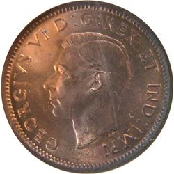 Canada Cent 1939 and 1943 NGC MS-65 RB