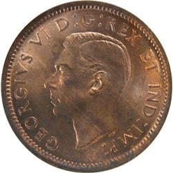 Canada Cent 1939 NGC MS-66 Red & Brown