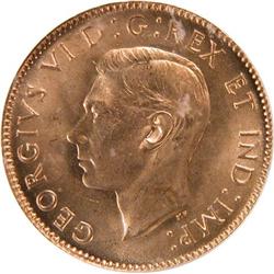 Canada Cent 1940 ICG MS-67 Red