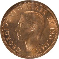 Canada Cent 1940 2 pieces NGC MS-65 Red