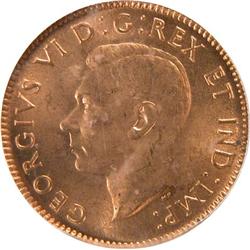 Canada Cent 1941 ICG MS-65 Red