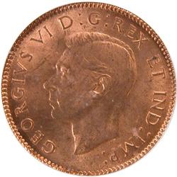 Canada Cent 1942 ICG MS-64 Red