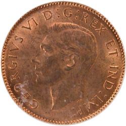 Canada Cent 1942 ICG MS-64 Red