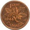 Image 2 : Canada Cent 1944 ICCS MS-64 Red