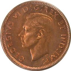 Canada Cent 1944 ICCS MS-64 Red
