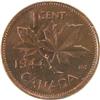 Image 2 : Canada Cent 1944 ICCS MS-63 Red