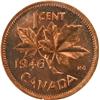 Image 2 : Canada Cent 1946 ICCS MS-65 Red
