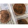 Image 1 : Canada Cent 1947, 10 pcs ICCS MS-64 Red