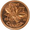 Image 2 : Canada Cent 1947 ML ICCS MS-65 Red