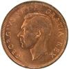 Image 1 : Canada Cent 1949 A off, ICCS MS-65 Red