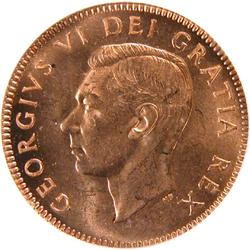 Canada Cent 1949-52 4 pcs ICG MS-65 Red