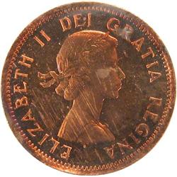 Canada Cent 1953 SF ICCS MS-65 Red Came