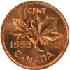 Image 2 : Canada Cent 1955 SF ICCS MS-65 Red