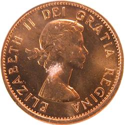 Canada Cent 1960 67 77 85 PCGS MS-66 Re