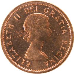 Canada Cent 1964 1982 ICCS MS-65 Red Ca